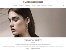 Tablet Screenshot of marcobicego.com